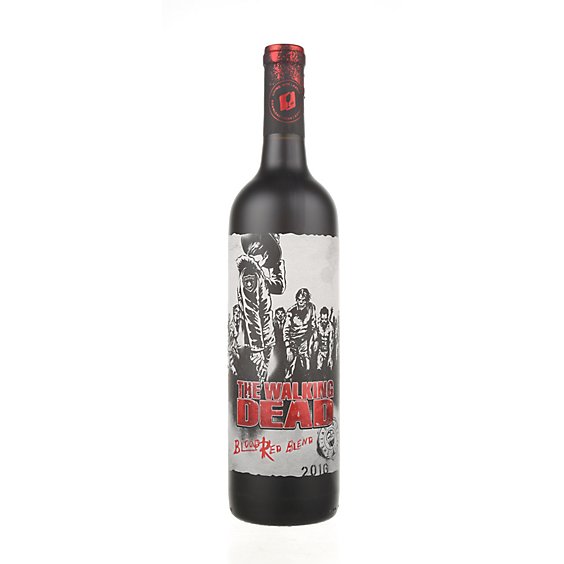 The Walking Dead Dark Red Blend Wine - 750 Ml