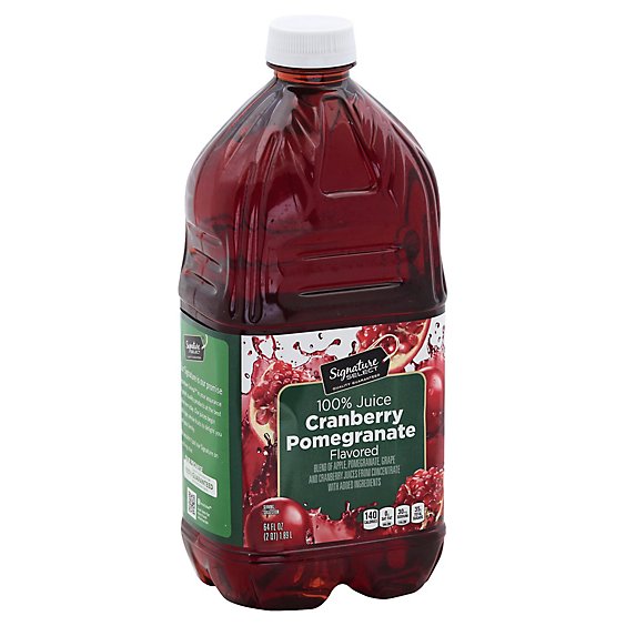 Signature SELECT Juice Cranberry Pomegranate 100% - 64 Fl. Oz.