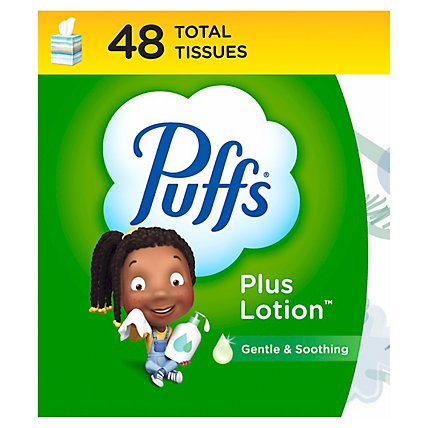 Puffs Plus Lotion Facial Tissues - 48 Count - Image 2