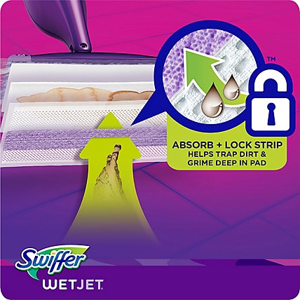 Swiffer WetJet Mopping Pads Refill Multi Surface - 15 Count - Image 2