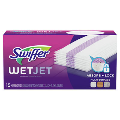 Swiffer WetJet Mopping Pads Refill Multi Surface - 15 Count - Image 2