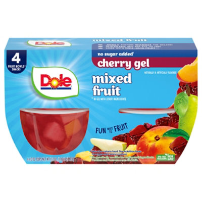 Dole Mixed Fruit Sf Chry Gel - 4-4.3 Oz - Image 1