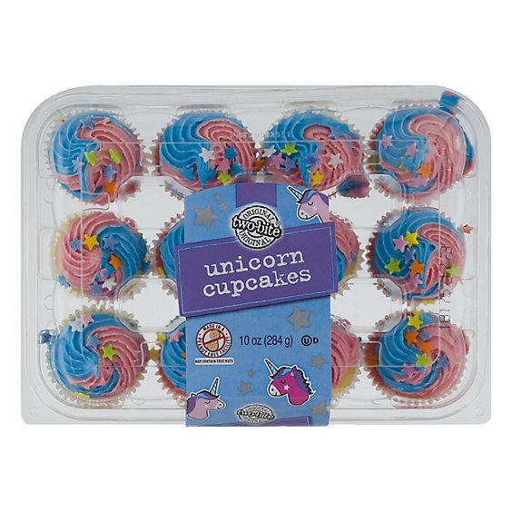 Two Bite Cupcake Unicorn - 10 Oz