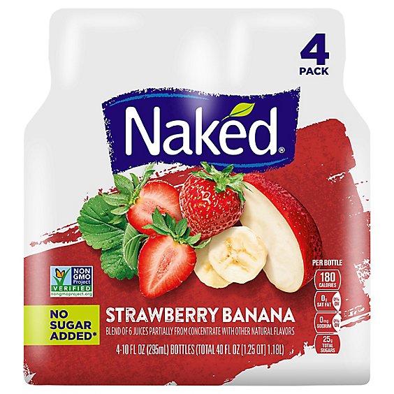 Naked Juice Strawberry Banana - 40 Fl. Oz.
