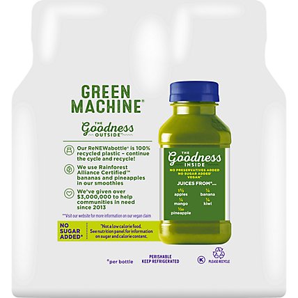 Naked Boosted Green Machine Juice Smoothie - 40 Fl. Oz. - Image 6