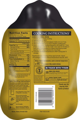 Tyson  Premium Whole Cornish Hen - 18 Oz - Image 4