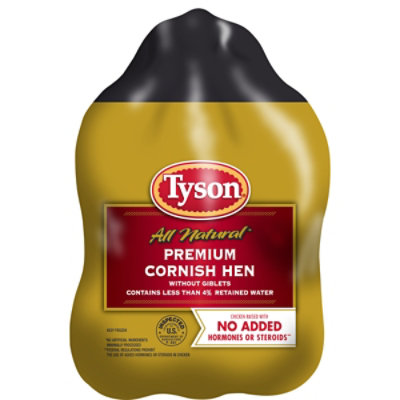 Tyson  Premium Whole Cornish Hen - 18 Oz - Image 1