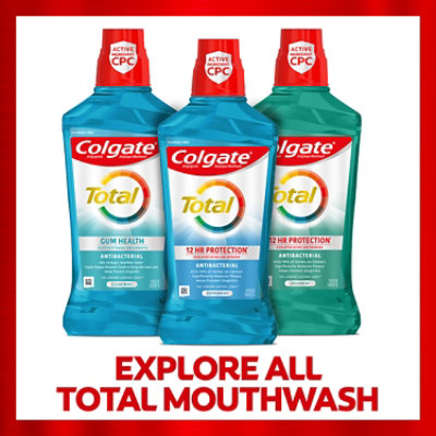 Colgate Mouthwash Gum Health Clean Mint - 33.8 Oz - Image 6