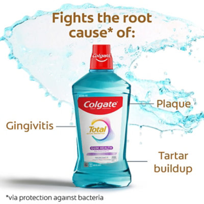 Colgate Mouthwash Gum Health Clean Mint - 33.8 Oz - Image 3