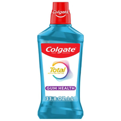 Colgate Mouthwash Gum Health Clean Mint - 33.8 Oz