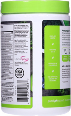 Purely Inspired Powder Organic Greens - 9.88 Oz - Image 5