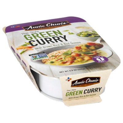 Annie Chuns Asian Cuisine Curry Green With Brown Rice & Red Quinoa Thai Style - 9 Oz