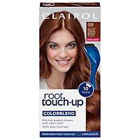 Clairol Root Touch Up Haircolor Permanent Medium Auburn/Reddish Brown 5R - Each - Image 1