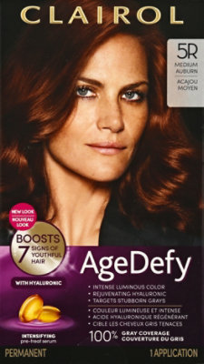 Age Defy Hair Clr Med Aubrn 5r - Each - Image 2