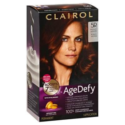 Age Defy Hair Clr Med Aubrn 5r - Each - Image 1