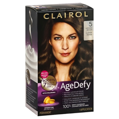 Age Defy Hair Clr Med Brn 5 - Each - Image 1