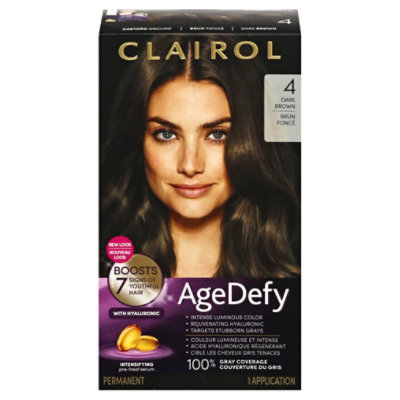 Clairol Age Defy Hair Clr Dk Brn 4 - Each - Image 3