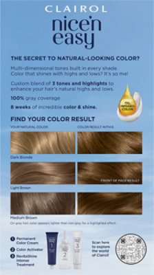 Clairol Nice N Easy Haircolor Permanent Light Brown 6 - Each - Image 5