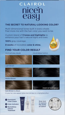 Clairol Nice N Easy Haircolor Permanent Black 2 - Each - Image 5