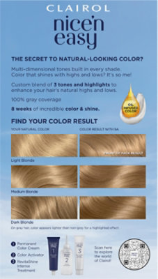 Clairol Nice N Easy Haircolor Permanent Light Ash Blonde 9A - Each - Image 5