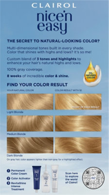 Clairol Nice N Easy Haircolor Permanent Extra Light Blonde 10 - Each - Image 5