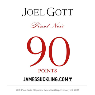 Joel Gott California Pinot Noir Red Wine 13.9% ABV Bottle - 750 Ml - Image 3