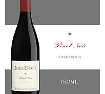 Joel Gott Wines California Pinot Noir Red Wine Bottle - 750 Ml