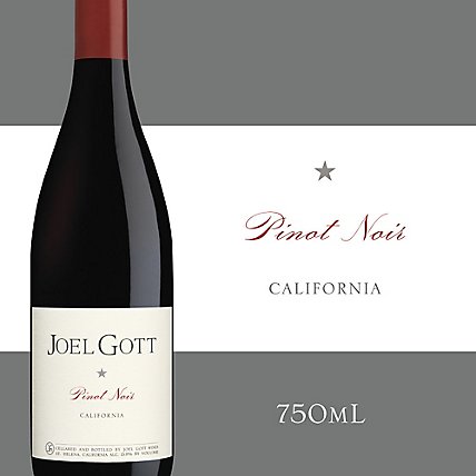 Joel Gott California Pinot Noir Red Wine Bottle - 750 Ml - Image 1