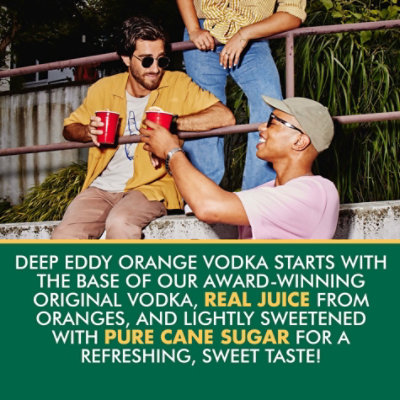 Deep Eddy Vodka Orange Flavored 70 Proof - 750 Ml - Image 2