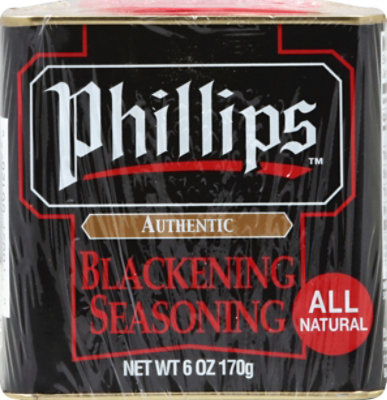 Phillips Blackening Seasoning - 6 Oz