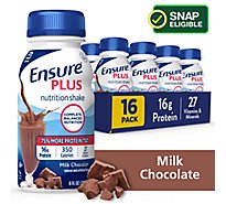 Ensure Plus Nutrition Shake Ready To Drink Milk Chocolate 16-8 Fl. Oz.