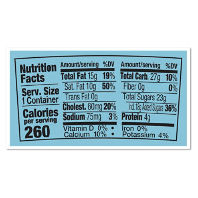 Ben & Jerry's Cherry Garcia Ice Cream With Cherry & Fudge Flakes - 3.6 Oz - Image 5