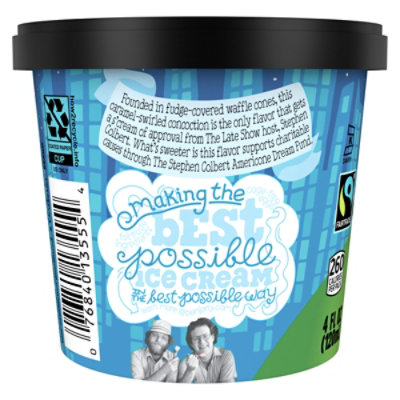 Ben & Jerry's Chocolate Fudge Brownie Ice Cream - 3.6 Oz - Image 2
