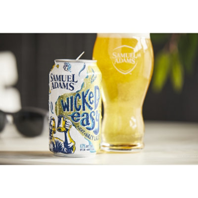 Samuel Adams Wicked Easy Beer Light & Hazy Lager - 6-12 Fl. Oz. - Image 4