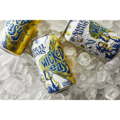 Samuel Adams Wicked Easy Beer Light & Hazy Lager - 6-12 Fl. Oz. - Image 5