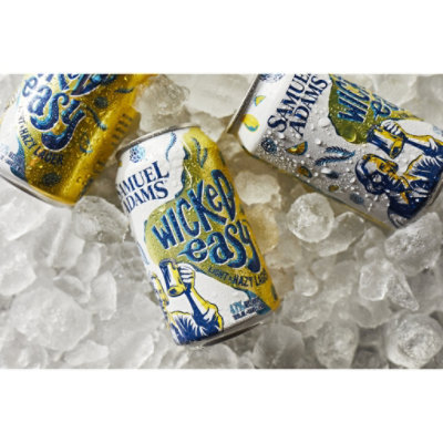 Samuel Adams Wicked Easy Beer Light & Hazy Lager - 6-12 Fl. Oz. - Image 5