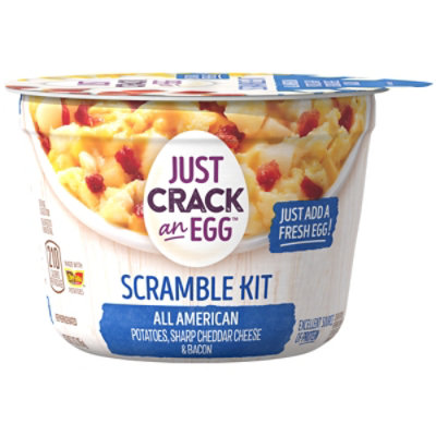 Just Crack An Egg All American Scramble Breakfast Bowl Kit Cup - 3 Oz - Image 5