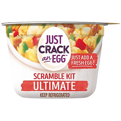 Just Crack An Egg Scramble Kit Refrigerated Ultimate Scramble - 3 Oz