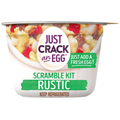 Just Crack An Egg Scramble Kit Refrigerated Rustic Scramble - 3 Oz