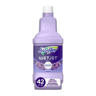 Swiffer WetJet Floor Cleaner With Febreze Lavender Scent - 42.2 Fl. Oz. - Image 1