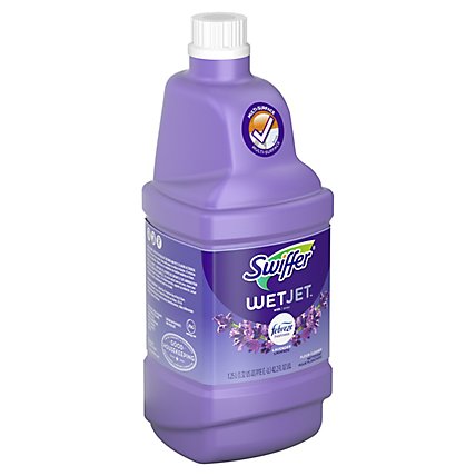 Swiffer WetJet Floor Cleaner With Febreze Lavender Scent - 42.2 Fl. Oz. - Image 1