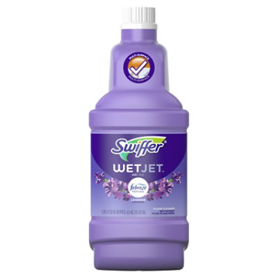 Swiffer WetJet Floor Cleaner With Febreze Lavender Scent - 42.2 Fl. Oz.