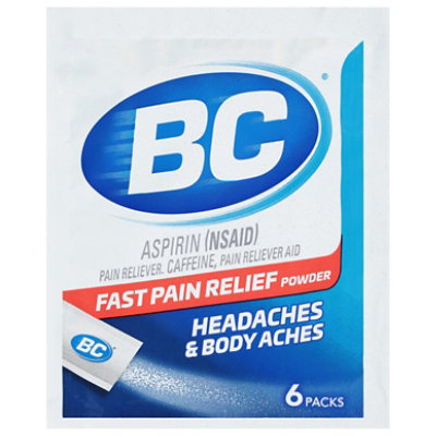 BC Aspirin On The Go Stick Packs - 6 Count - Image 2