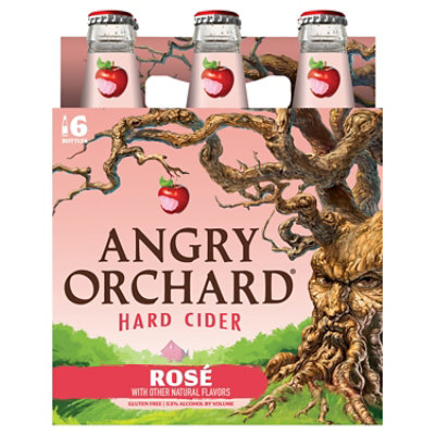 Angry Orchard Hard Cider Rose Bottles - 6-12 Fl. Oz. - Image 5