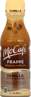 McCafe Frappe Iced Coffee Beverage Vanilla - 13.7 Fl. Oz. - Image 2