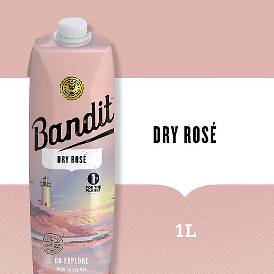 Bandit Dry Rose Wine Box - 1 Liter