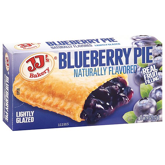 Jjs Bakery Blueberry Pie - 4 Oz