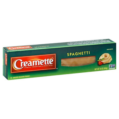 Creamette Pasta Spaghetti Box - 16 Oz - Image 1