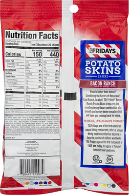 T.G.I. Friday Skn Bacon Ranch - 3 Oz - Image 2