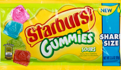 Starburst Gummies Sours Share Size Bag - 3.5 Oz - Image 2